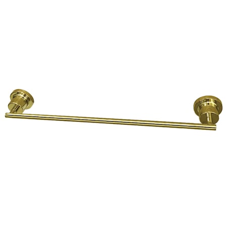 Kingston Brass BAH8212PB Concord 18" Single Towel Bar, Polished Brass BAH8212PB